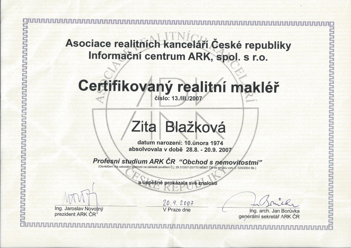 Foto makléře