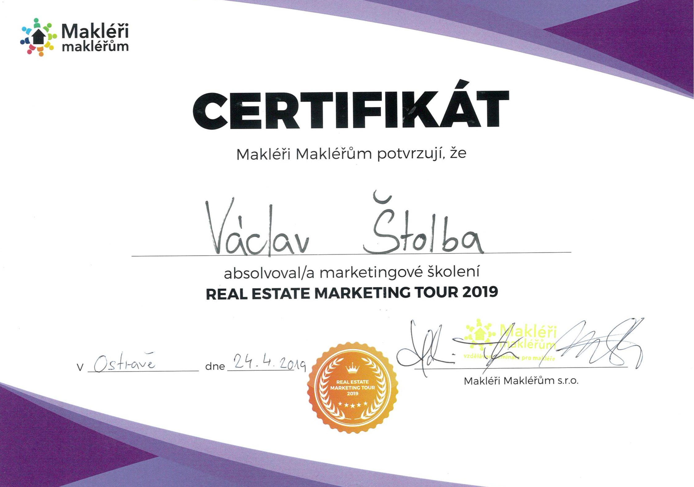 Foto makléře